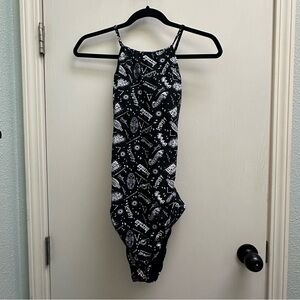 Harry Potter Spells One-piece Swimsuit Size L NEW